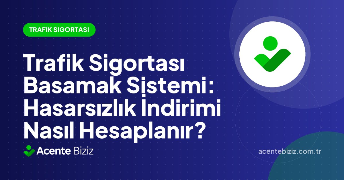 Trafik Sigortası Basamak Sistemi: Hasarsızlık İndirimi Nasıl Hesaplanır?